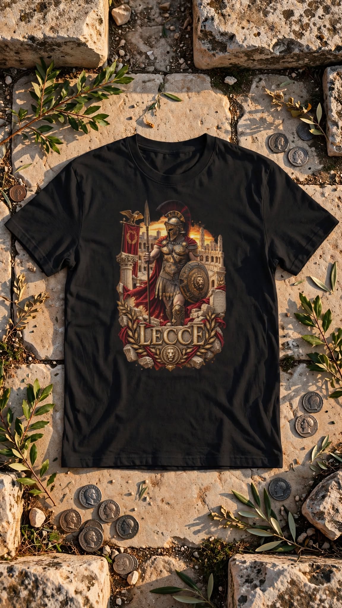 Collezione Lecce Imperium – Streetwear Romano & Heritage Salentino